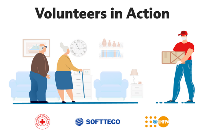 UNFPA and SoftTeco: Volunteers-in-Action for Red Cross