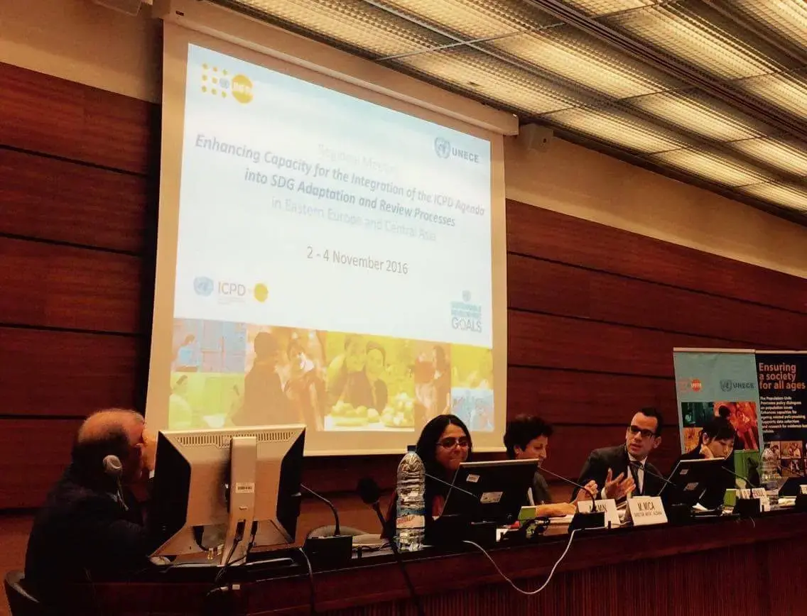 REGIONAL MEETING ON THE INTEGRATION OF ICPD RELATED INDICATORS INTO SDGs ADAPTATION AT REGIONAL AND COUNTRY LEVEL takes place in Geneva on 2-4 November 2016 